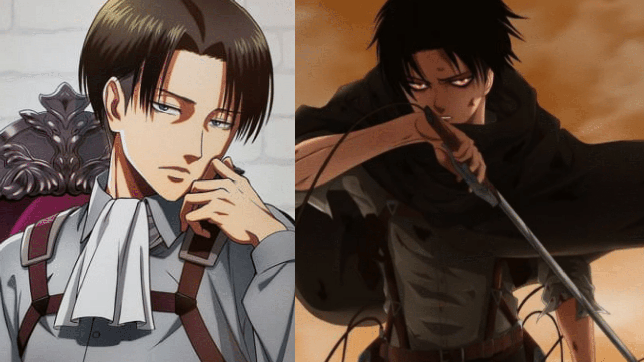 Detail Kapten Levi Nomer 10