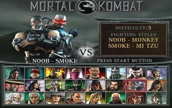 Detail Karakter Mortal Kombat Shaolin Monk Nomer 17