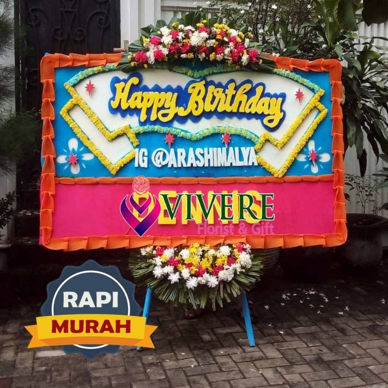 Karangan Bunga Happy Birthday - KibrisPDR