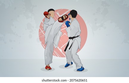 Detail Karate Illustrations Nomer 31