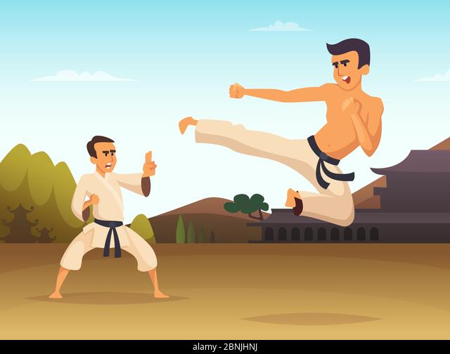 Detail Karate Illustrations Nomer 36