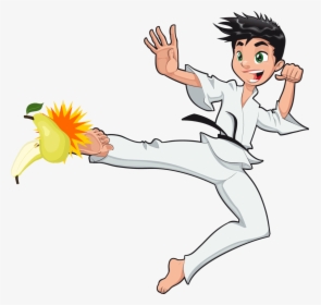 Detail Karate Kick Clip Art Nomer 14