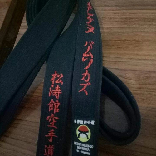 Detail Karate Sabuk Hitam Nomer 39