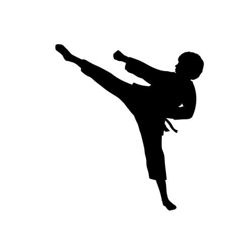 Detail Karate Silhouette Clip Art Nomer 48