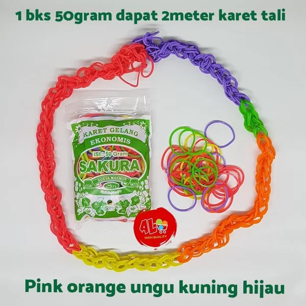 Detail Karet Gelang Hijau Nomer 58