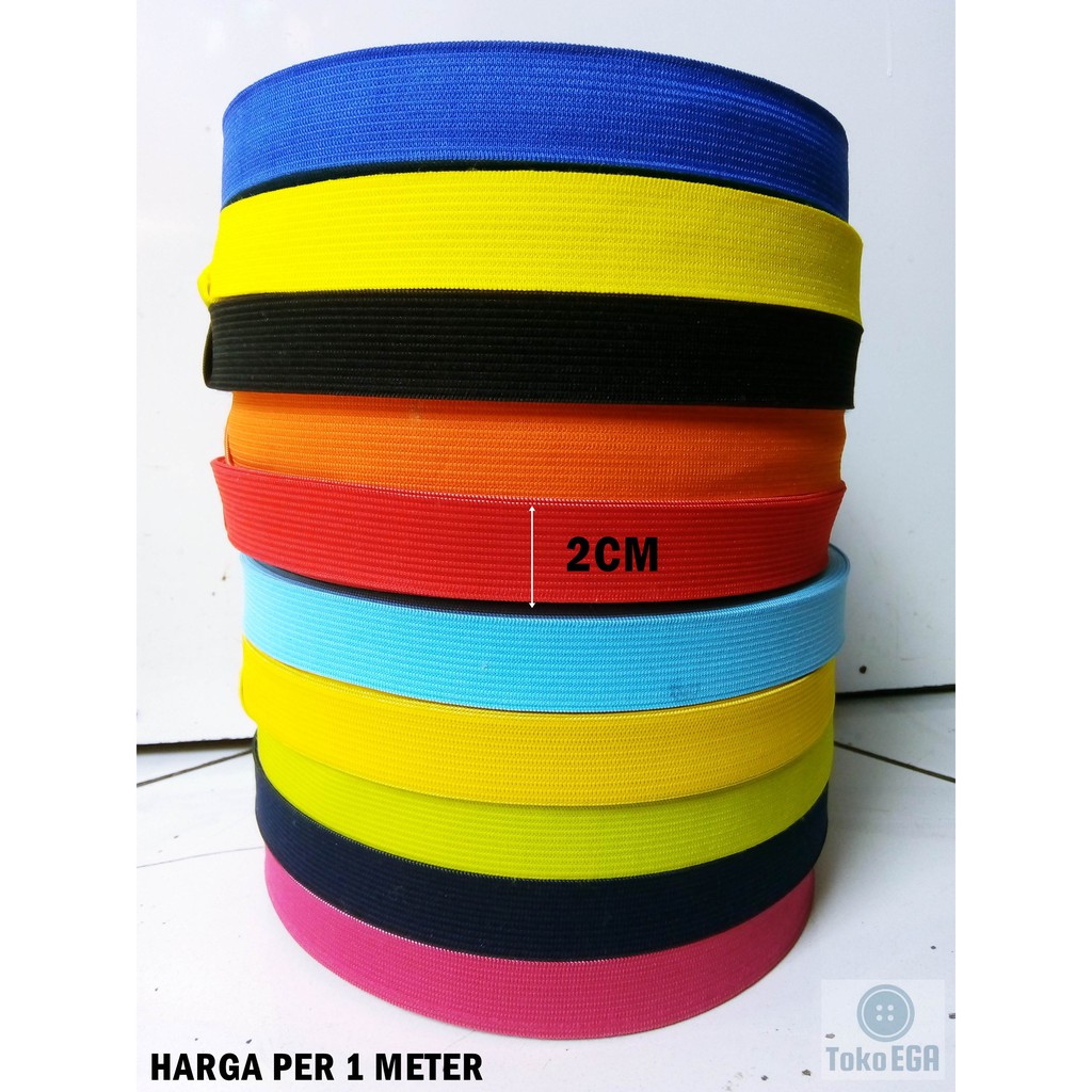 Detail Karet Warna Warni Nomer 16