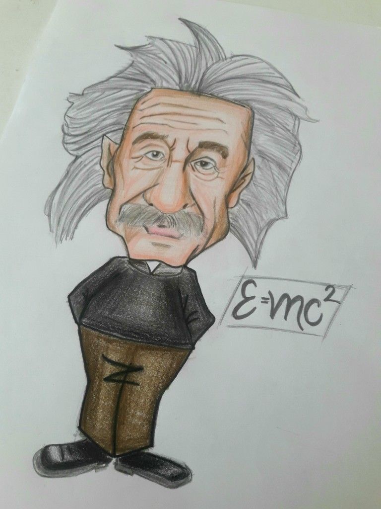 Karikatur Albert Einstein - KibrisPDR