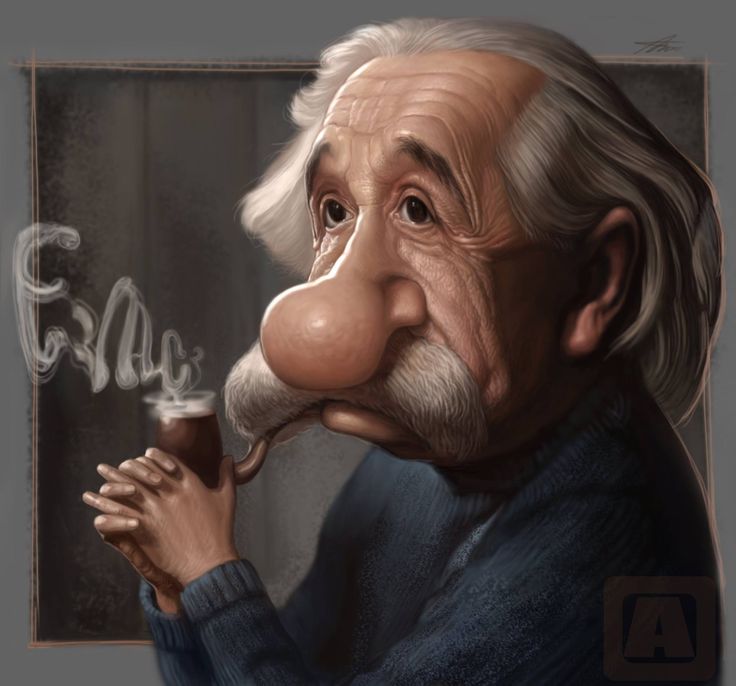 Detail Karikatur Albert Einstein Nomer 14