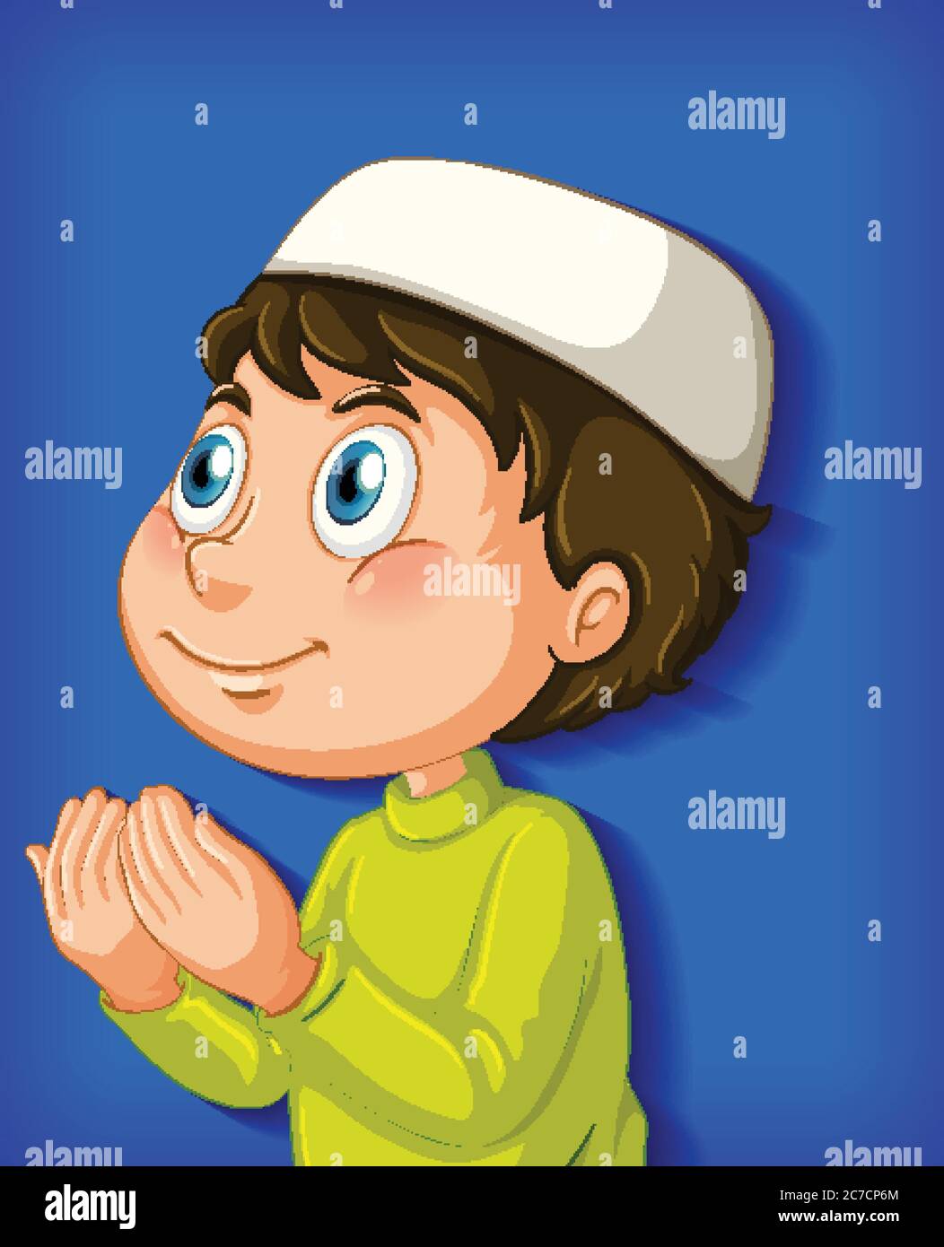 Detail Karikatur Anak Muslim Berdoa Nomer 20
