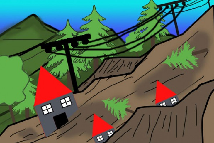 Detail Karikatur Bencana Alam Nomer 32