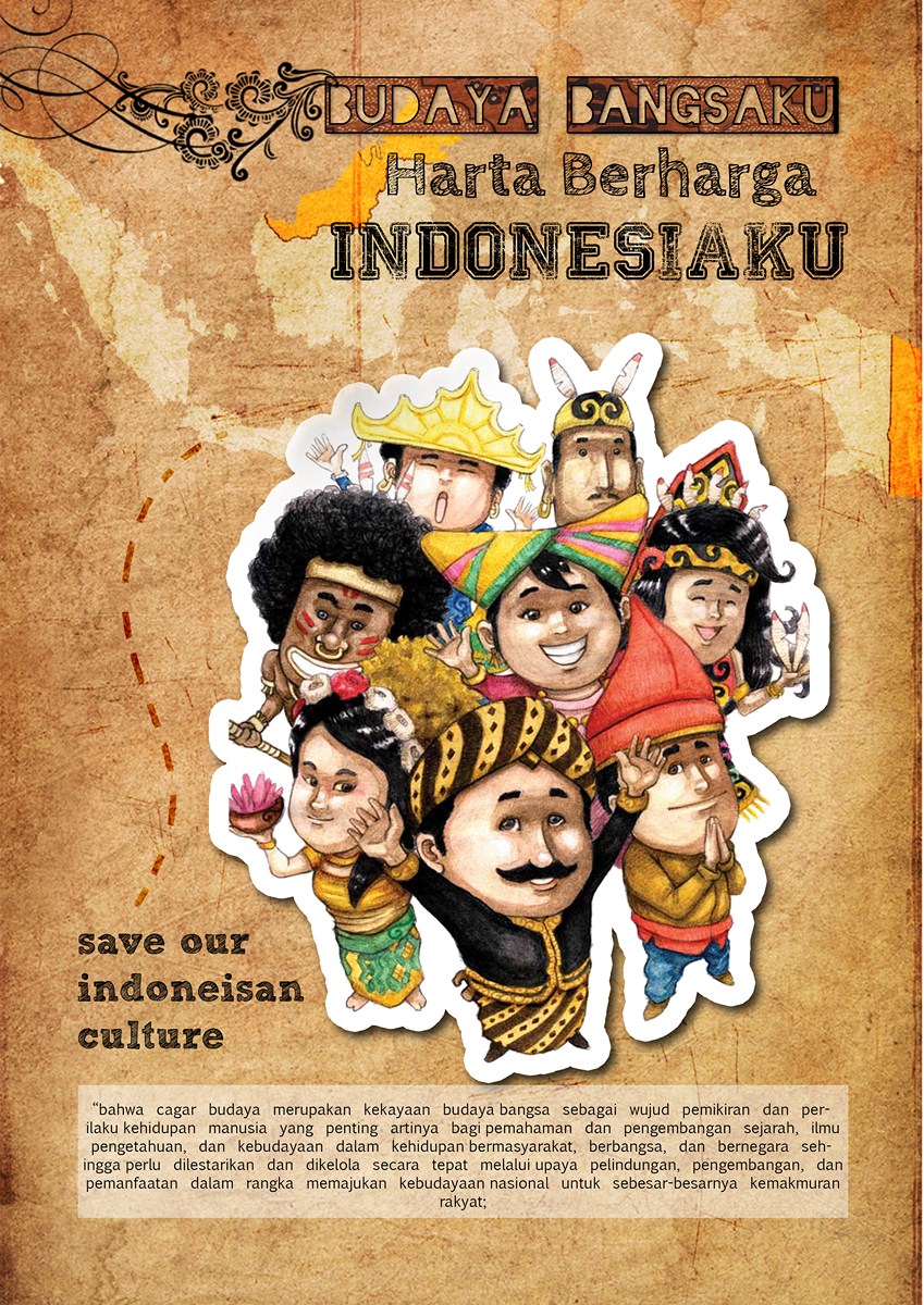 Detail Karikatur Budaya Indonesia Nomer 25