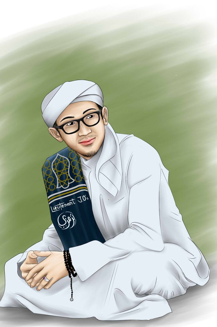 Detail Karikatur Cowok Muslim Nomer 13