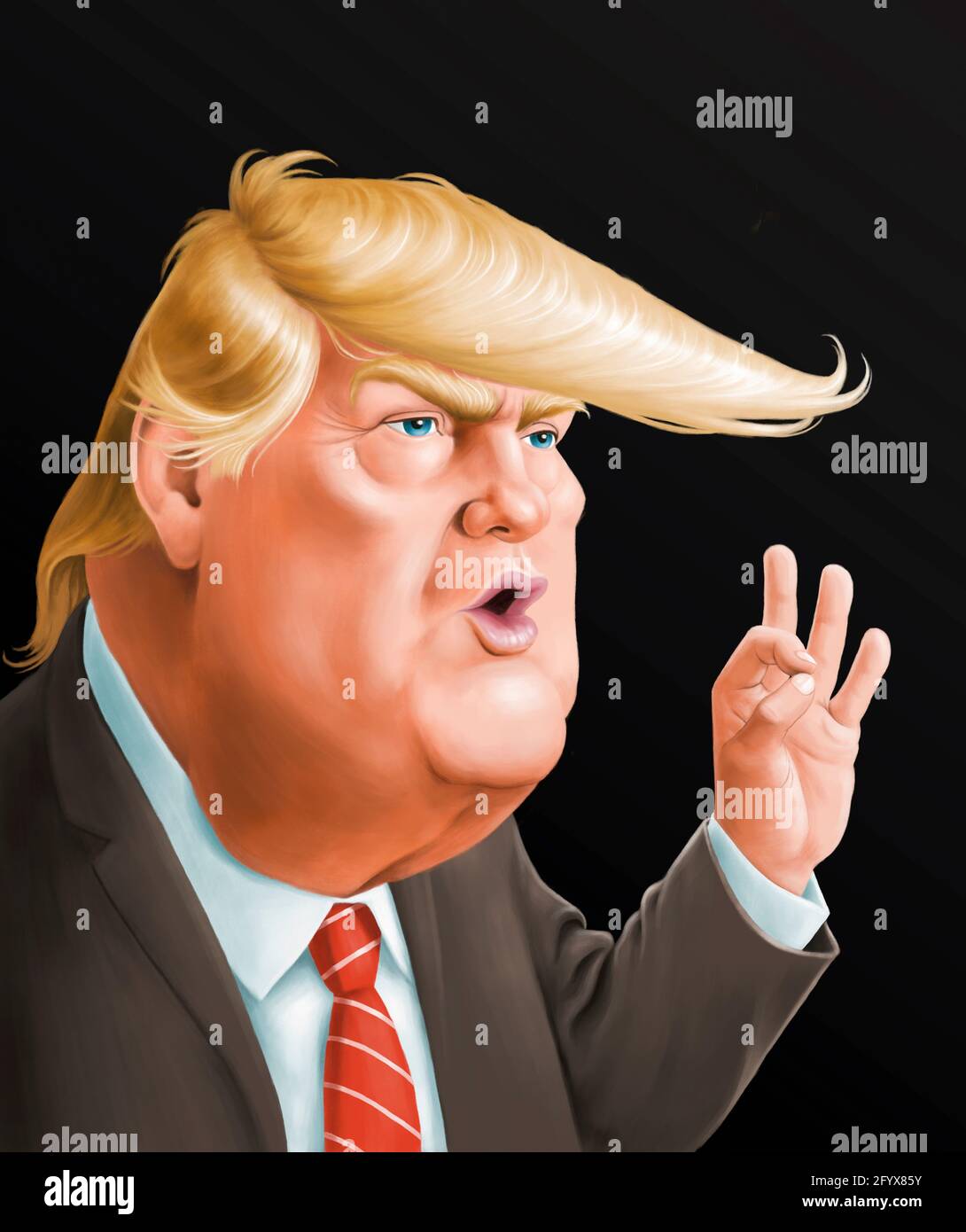 Detail Karikatur Donald Trump Nomer 8