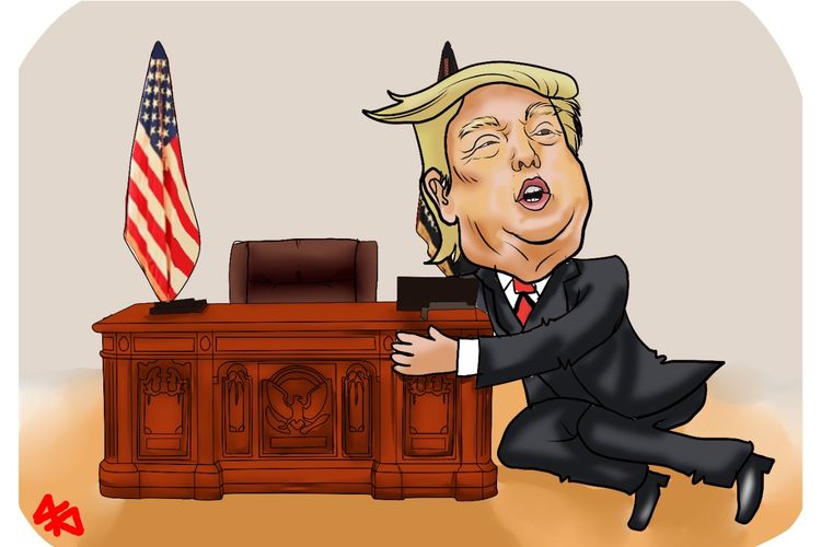 Detail Karikatur Donald Trump Nomer 9