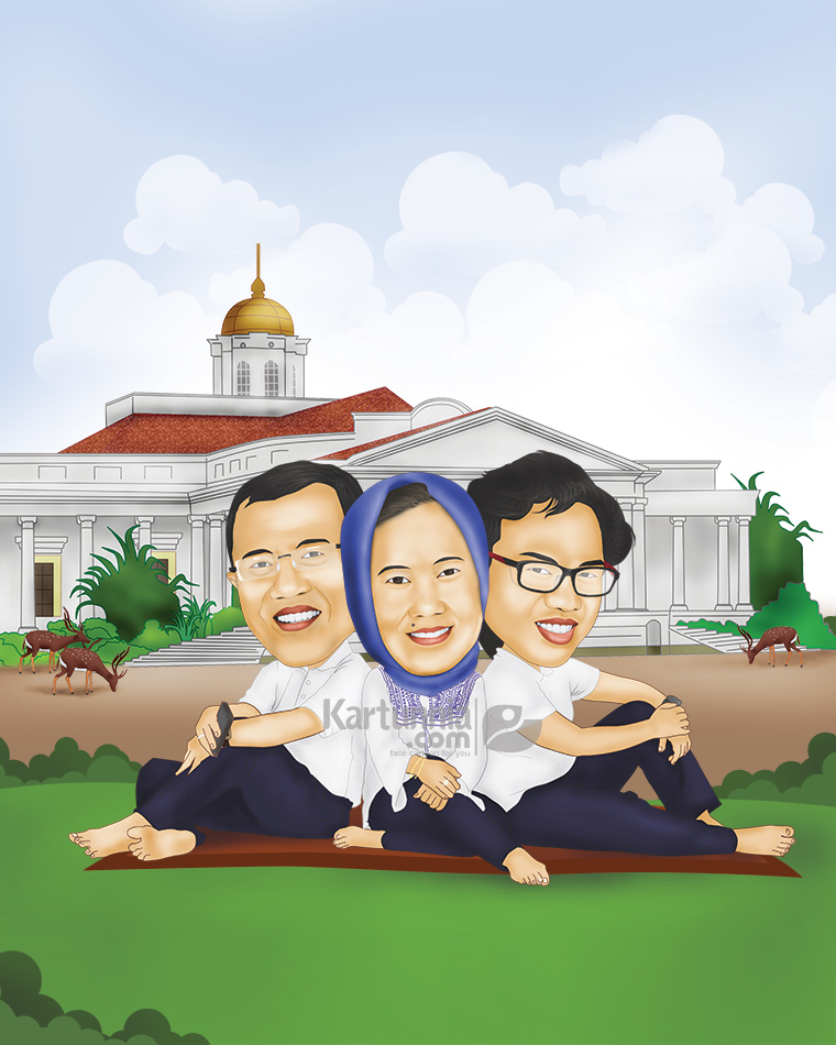 Detail Karikatur Foto Keluarga Nomer 19