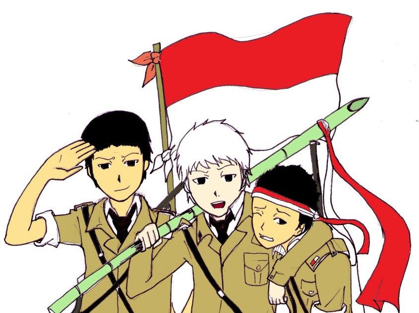 Detail Karikatur Gambar Pahlawan Indonesia Nomer 13