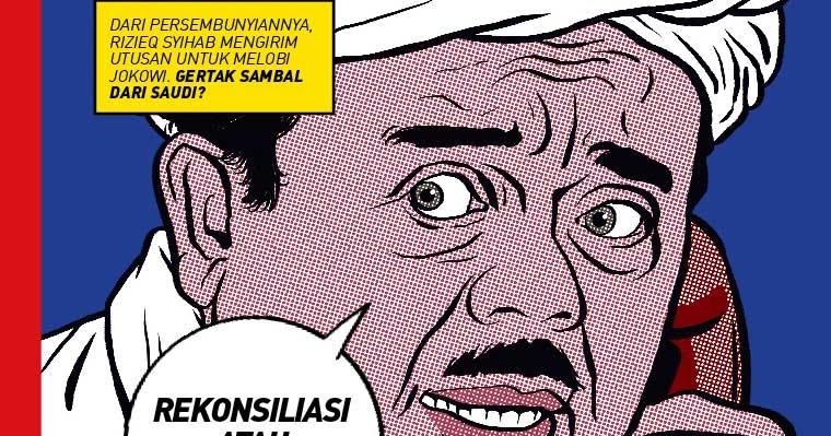 Detail Karikatur Habib Rizieq Tempo Nomer 23