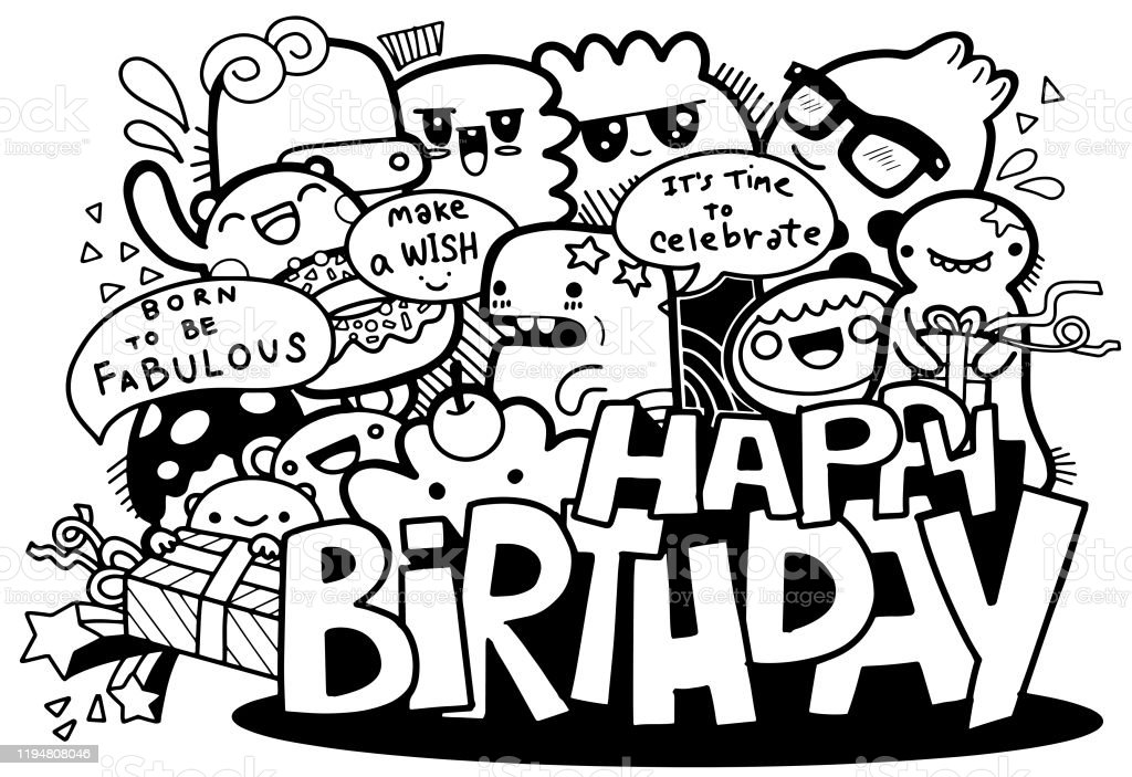 Detail Karikatur Happy Birthday Nomer 5