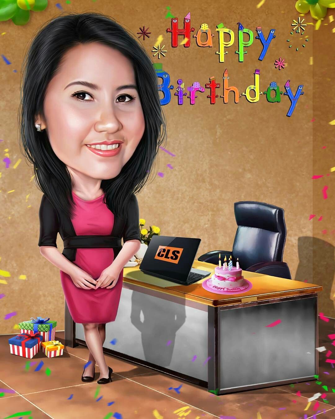 Detail Karikatur Happy Birthday Nomer 6