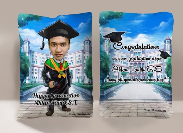 Detail Karikatur Hitam Putih Wisuda Nomer 51