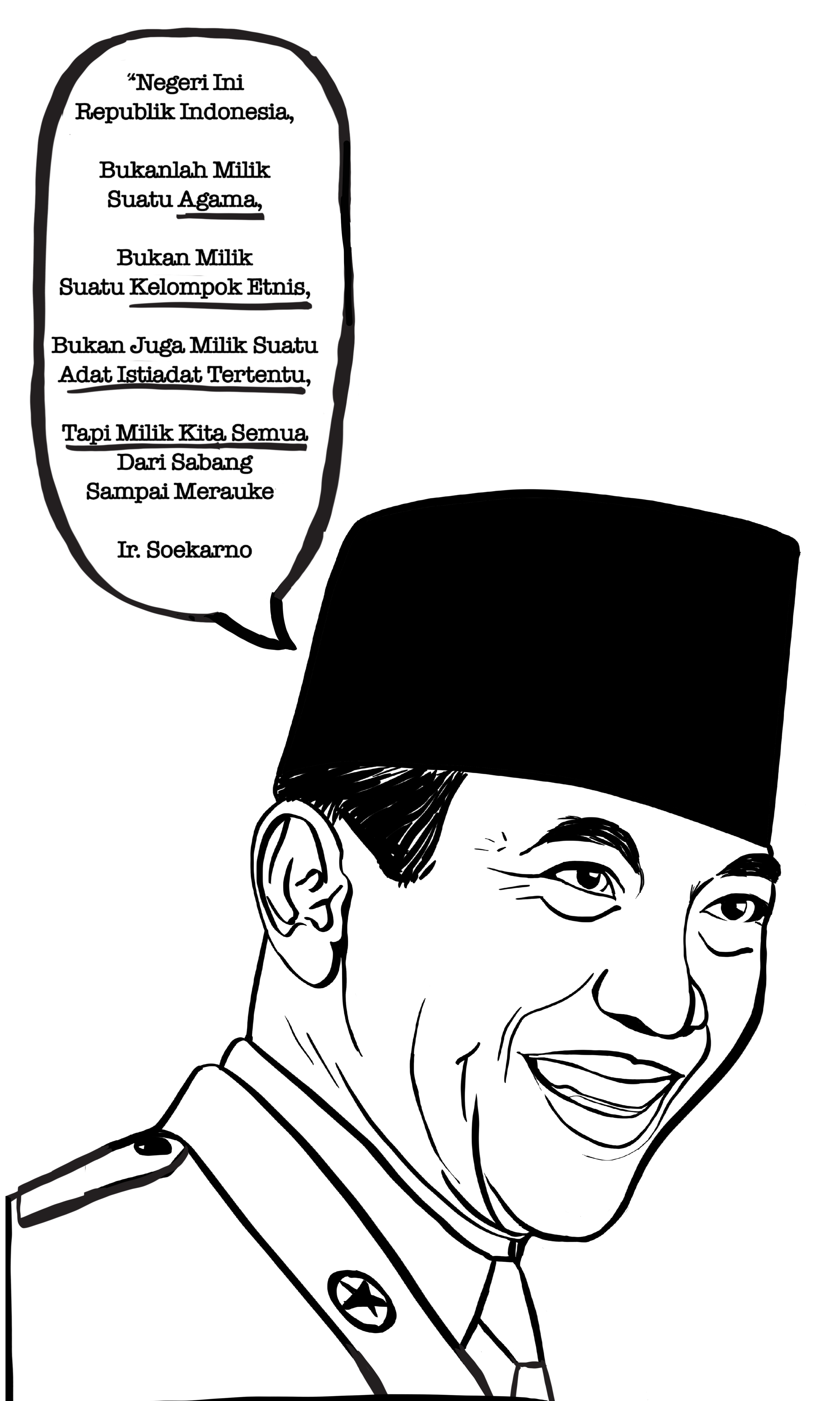 Detail Karikatur Ir Soekarno Nomer 18