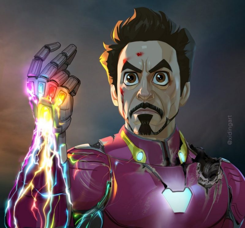 Detail Karikatur Iron Man Nomer 28