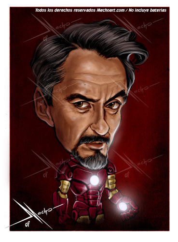 Detail Karikatur Iron Man Nomer 47