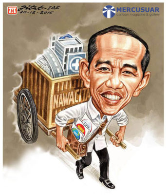Detail Karikatur Jokowi Pensil Nomer 20