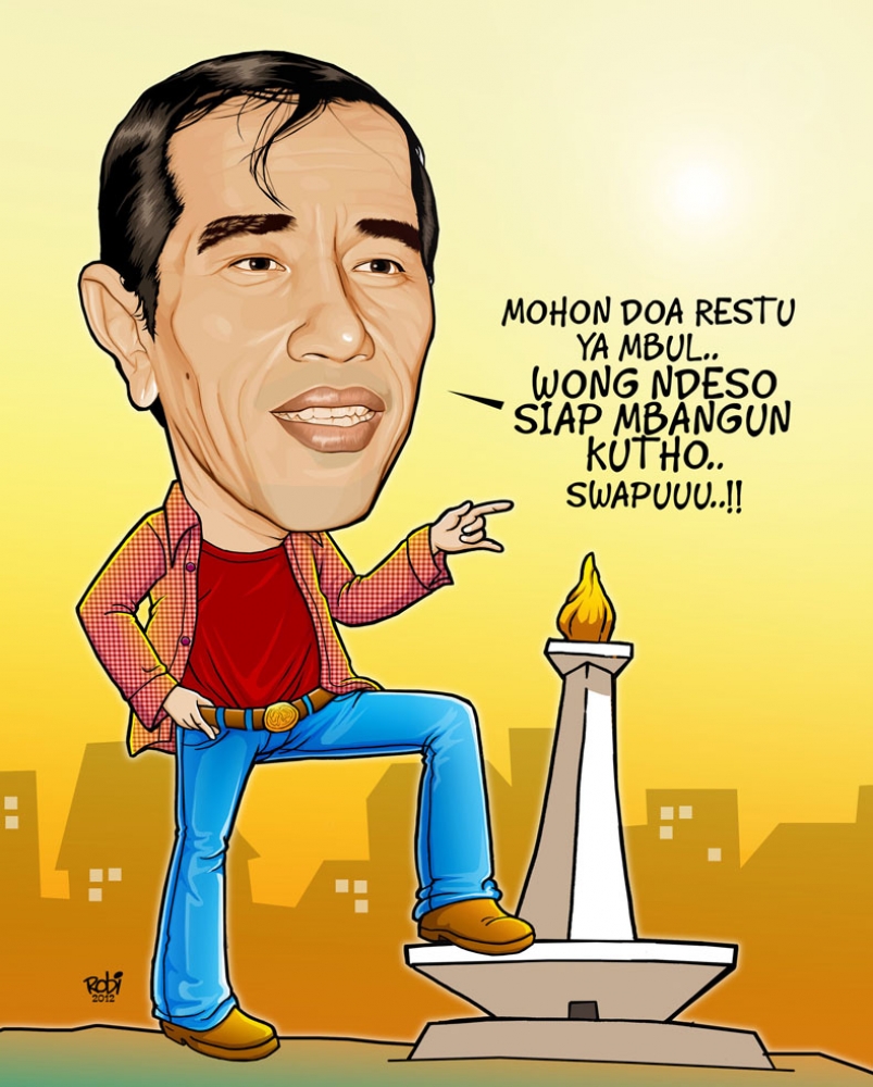 Karikatur Jokowi Presiden - KibrisPDR