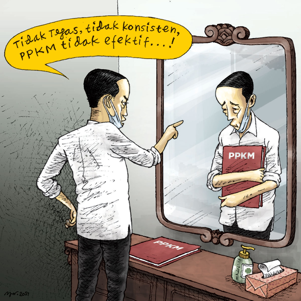 Detail Karikatur Jokowi Presiden Nomer 14
