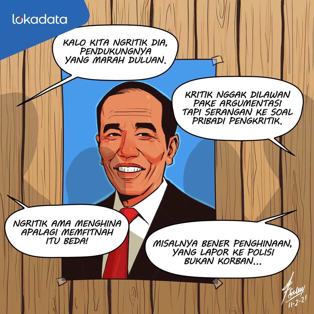Detail Karikatur Jokowi Presiden Nomer 44