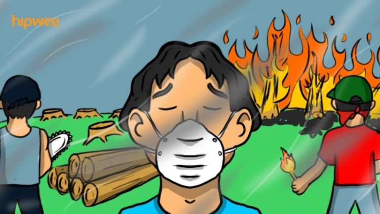 Detail Karikatur Kebakaran Hutan Nomer 13