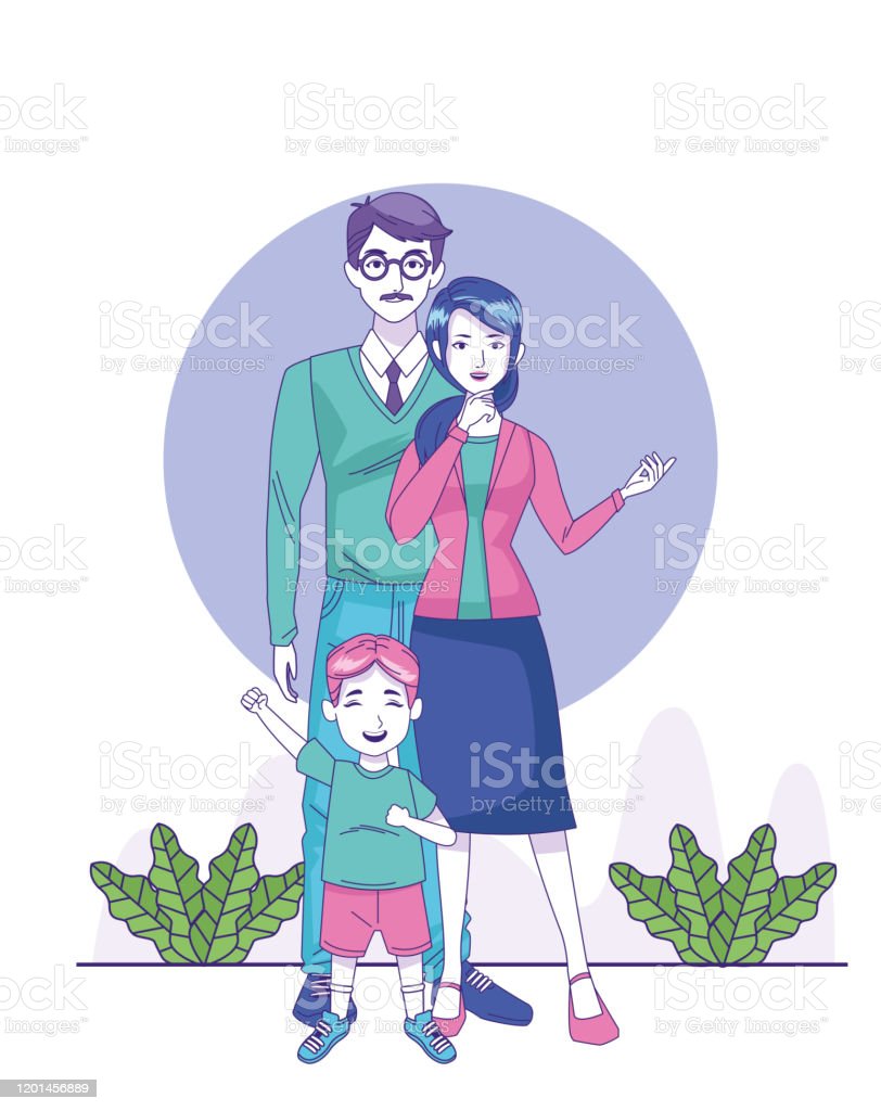 Detail Karikatur Keluarga Bahagia Nomer 47