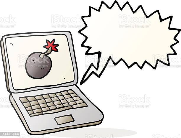 Detail Karikatur Laptop Nomer 16