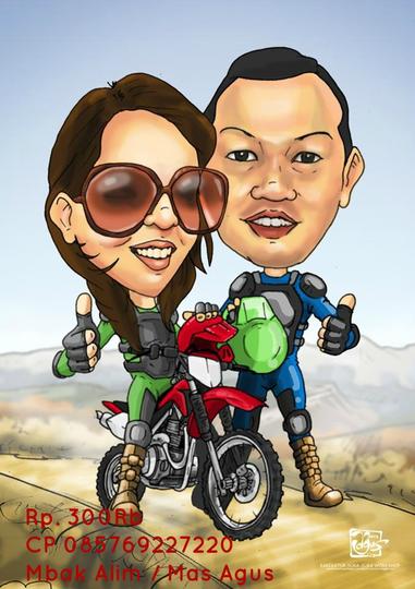 Detail Karikatur Motor Trail Nomer 40