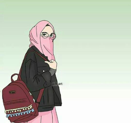 Detail Karikatur Muslimah Cantik Nomer 7