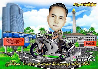 Detail Karikatur Orang Naik Motor Nomer 16