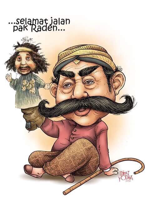 Detail Karikatur Pak Raden Nomer 4