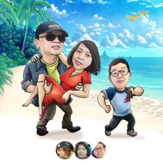 Detail Karikatur Pantai Nomer 34