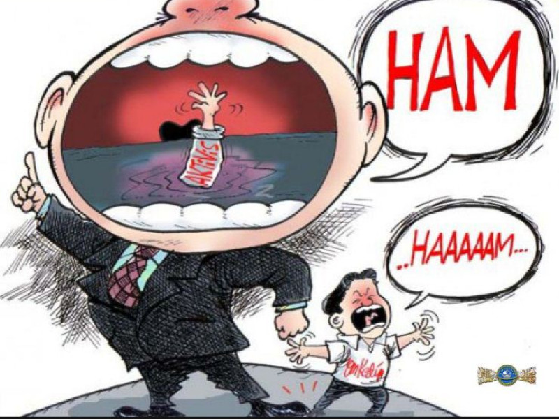 Karikatur Pelanggaran Ham - KibrisPDR