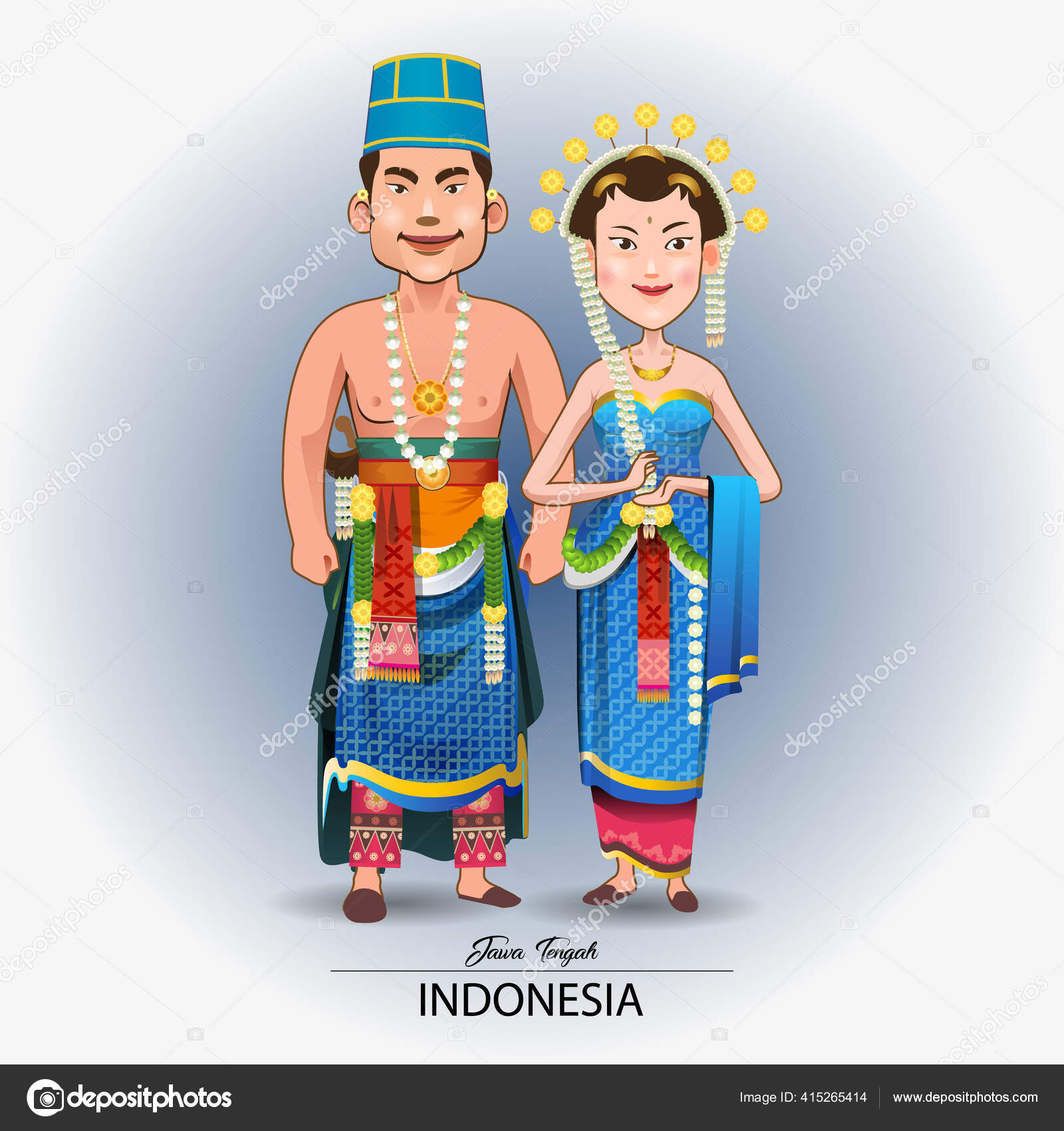 Detail Karikatur Pengantin Jawa Nomer 31