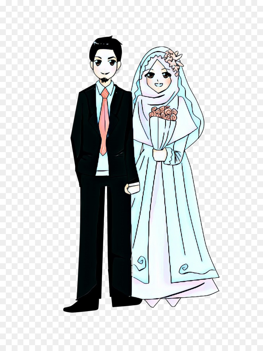 Detail Karikatur Pernikahan Islami Nomer 17