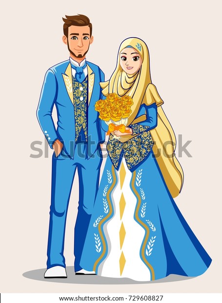 Detail Karikatur Pernikahan Islami Nomer 47