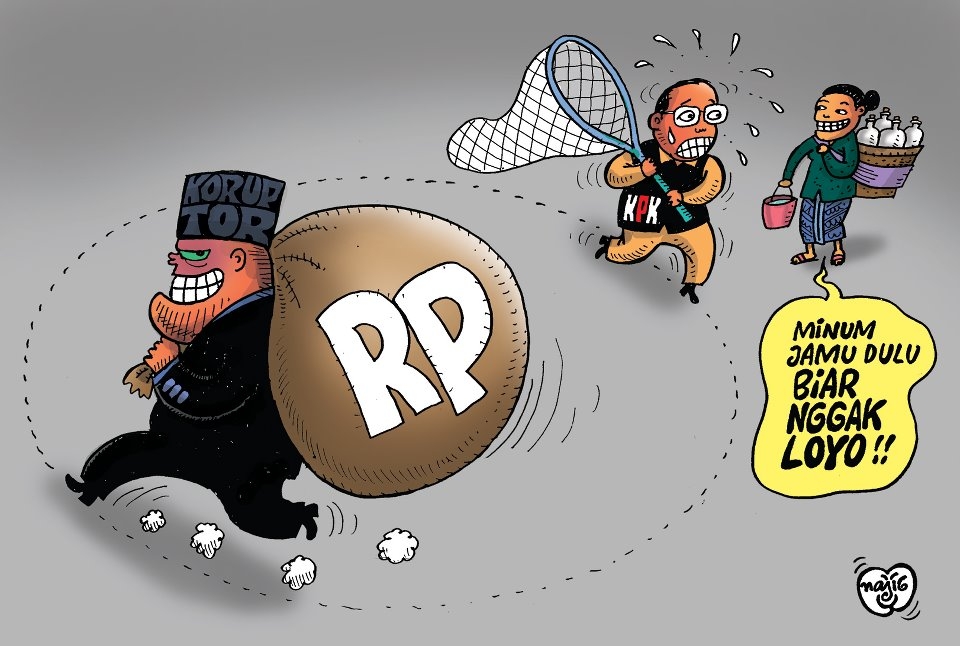 Detail Karikatur Politik Korupsi Nomer 4