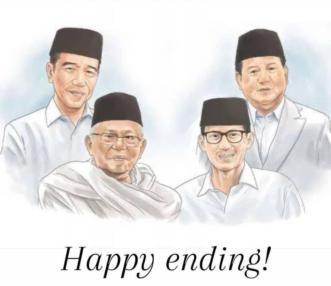 Detail Karikatur Prabowo Sandi Nomer 11