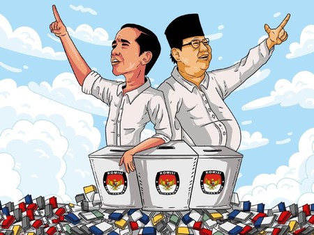 Detail Karikatur Prabowo Sandi Nomer 47