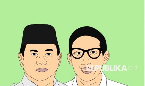 Detail Karikatur Prabowo Sandi Nomer 48