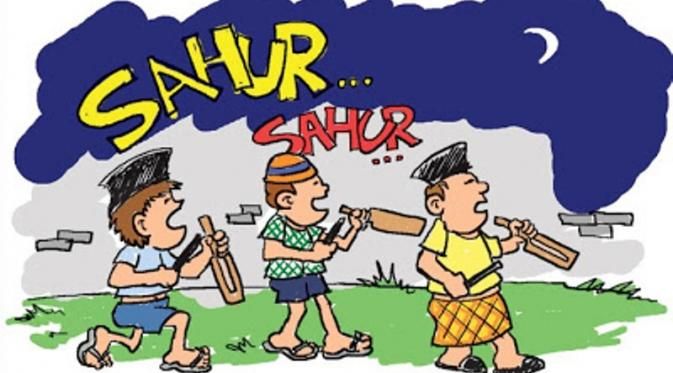 Detail Karikatur Ramadhan Lucu Nomer 12