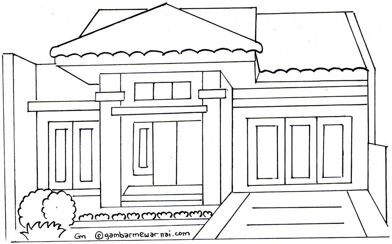 Detail Karikatur Rumah Minimalis Nomer 54