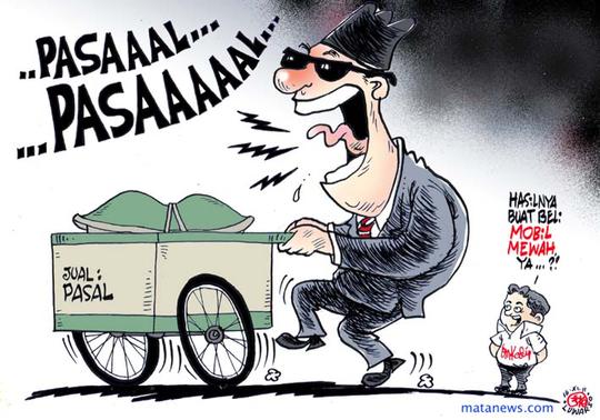 Detail Karikatur Sindiran Politik Korupsi Nomer 2